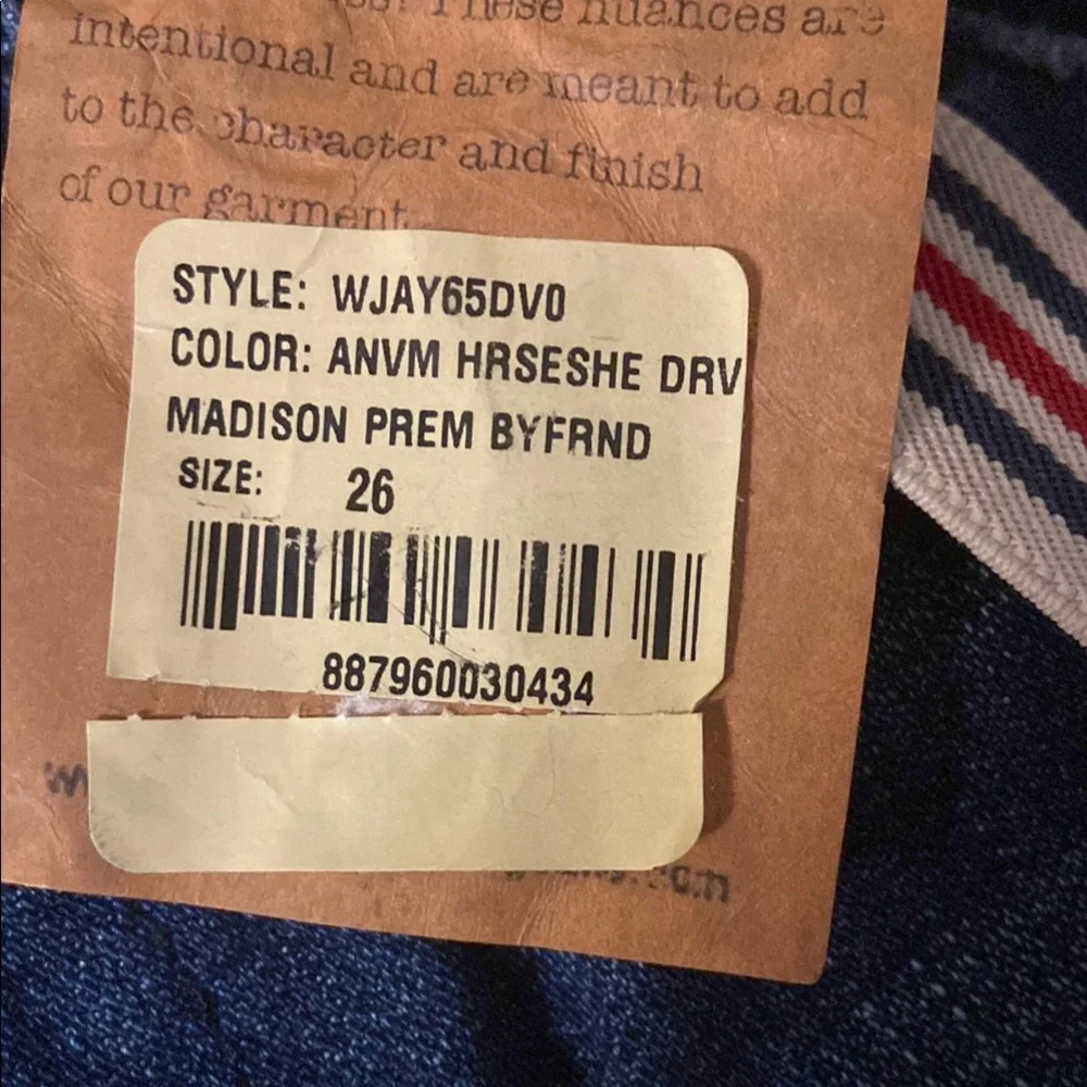 True Religion Blue woman's Jeans with Suspenders - Picture 8 of 8